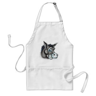 Democratic Donkey Adult Apron