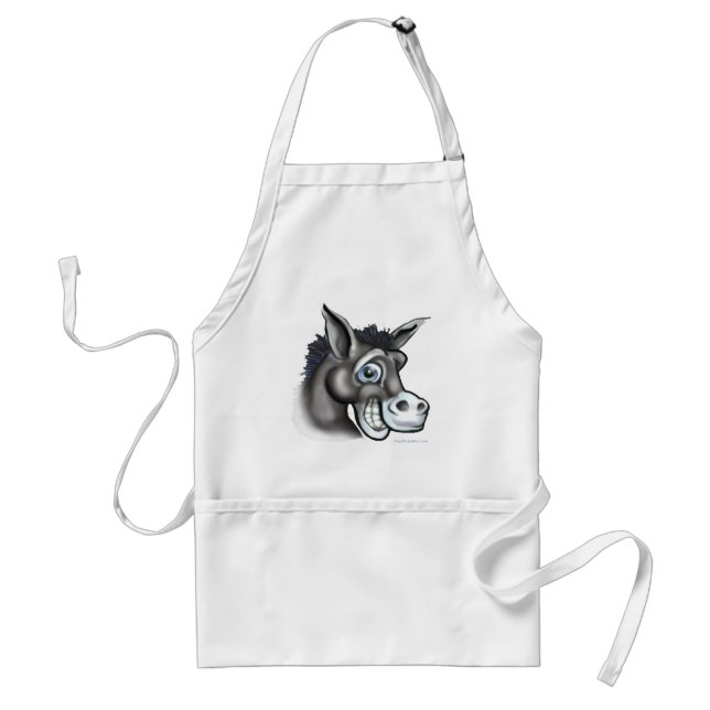 Democratic Donkey Adult Apron (Front)
