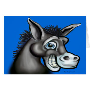 Democratic Donkey Cards