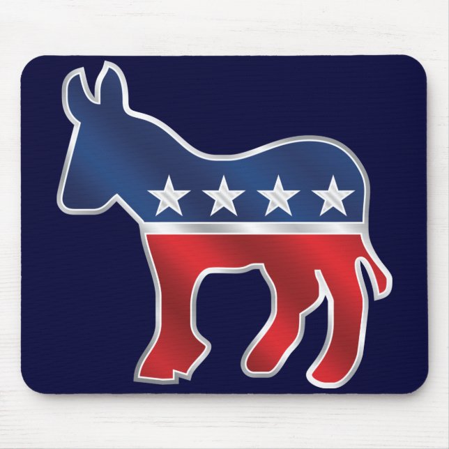 Democratic Donkey Mousepad (Front)