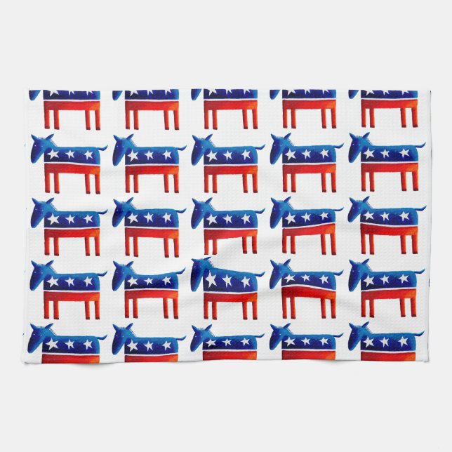 Democratic Donkey Towel (Horizontal)