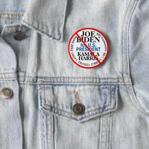 Democratic Joe Biden Kamala Harris Button