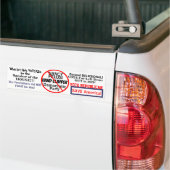 Democratic Nancy Pelosi Edit YEAR Bumper Sticker (On Truck)
