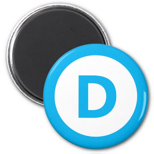 Democratic party logo magnet