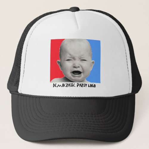 democratic party logo trucker hat