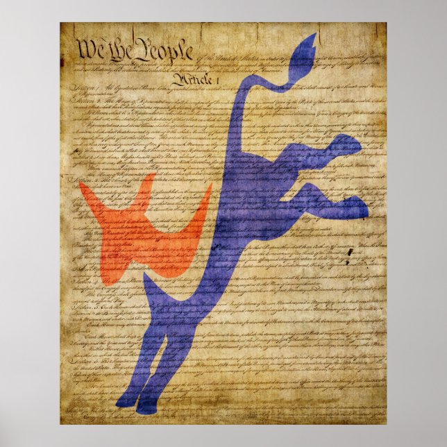 Democratic Party Poster (Front)