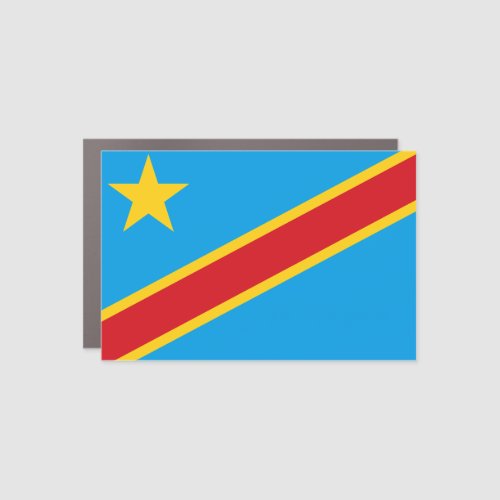 Democratic Republic of Congo Car Magnet