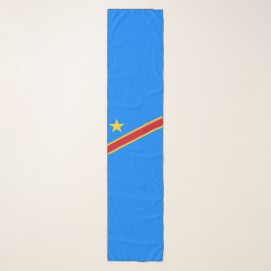 Democratic Republic of Congo flag Chiffon Scarf