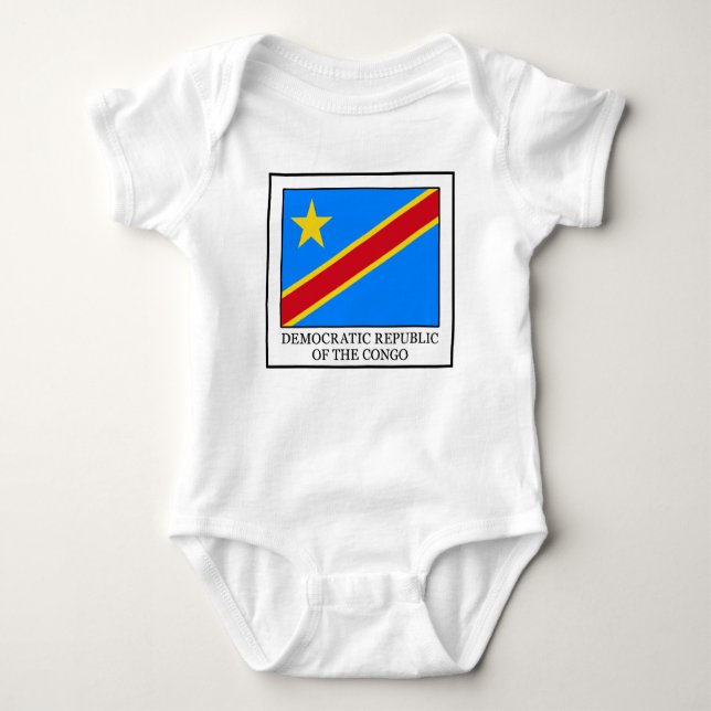 Democratic Republic of the Congo Baby Bodysuit (Front)