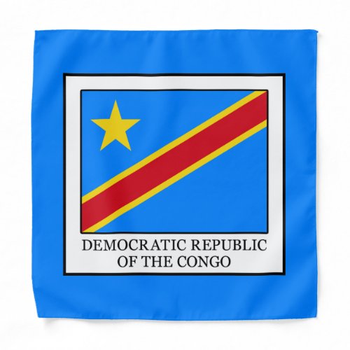 Democratic Republic of the Congo Bandana