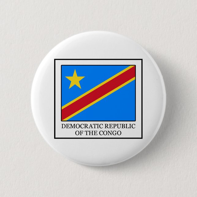 Democratic Republic of the Congo Button (Front)