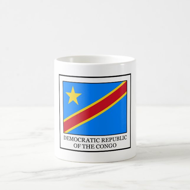 Democratic Republic of the Congo Coffee Mug (Center)