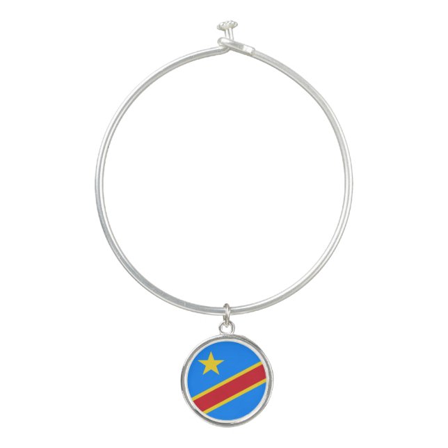 Democratic Republic of the Congo flag  Bracelet  (Front)