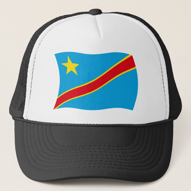 Democratic Republic of the Congo Flag Hat (Front)