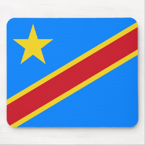 Democratic Republic of the Congo Flag Mouse Pad