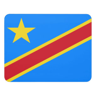 Democratic Republic of the Congo flag Sign