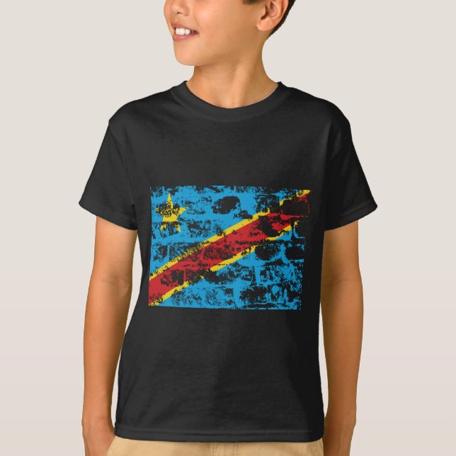 Democratic Republic of the Congo Flag T-Shirt (Front)