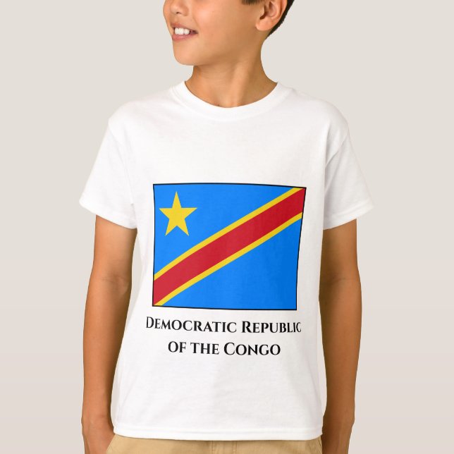 Democratic Republic of the Congo Flag T-Shirt (Front)