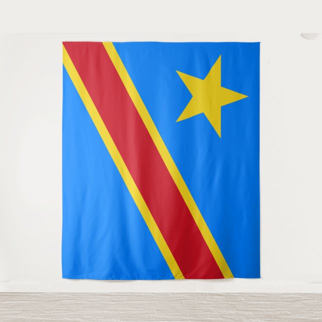 Democratic Republic of the Congo flag Tapestry (Front)