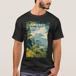 Democratic Republic of the Congo Illustration T-Shirt