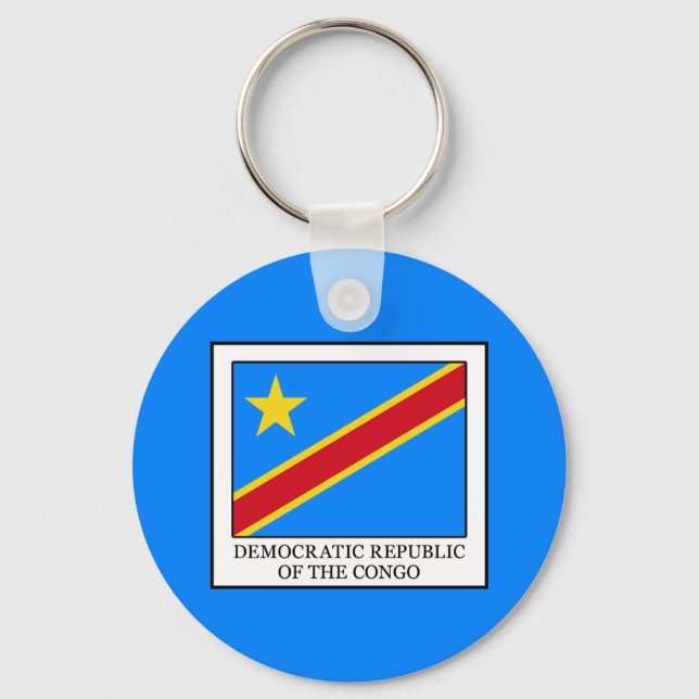 Democratic Republic of the Congo Keychain (Front)