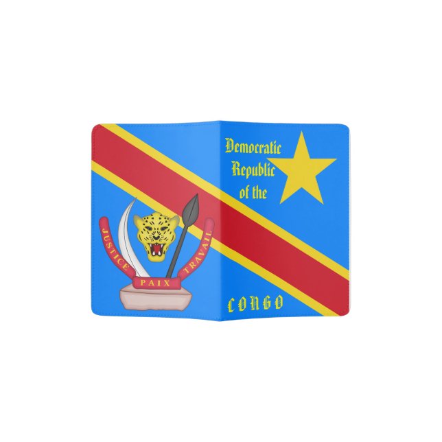Democratic Republic of the Congo Passport Holder (Opened)
