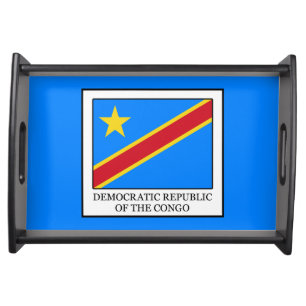 Democratic Republic of the Congo Serving Tray