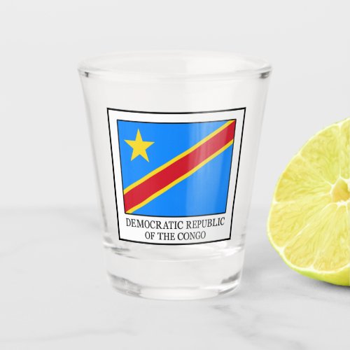 Democratic Republic of the Congo Shot Glass