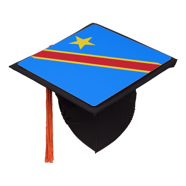 Democratic Republic of the Congo Tassel Topper (Angled)