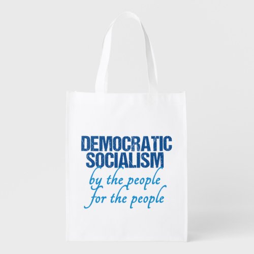 Democratic Socialism Definition Socialist Grocery Bag