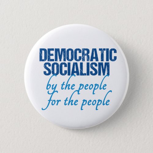 Democratic Socialism Democrat Socialist Definition Button