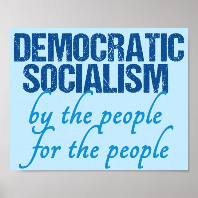 Democratic Socialism Poster (Front)