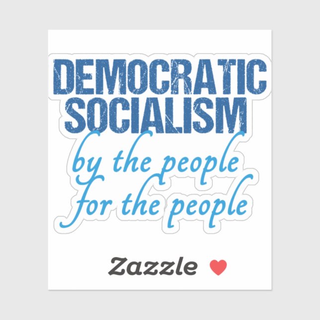 Democratic Socialism Sticker (Sheet)