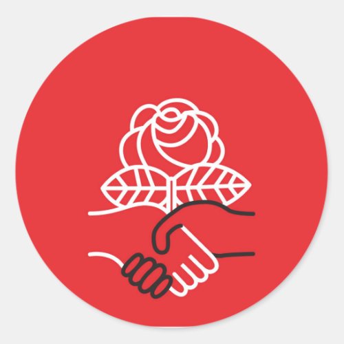 Democratic Socialists Of America Classic Round Sticker