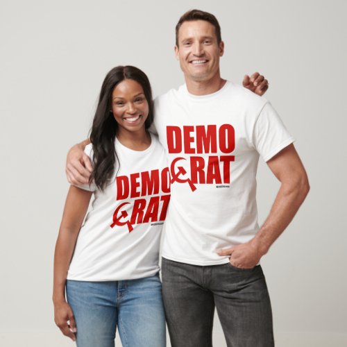 Democrats are Communist _ Politiclothes Humor _pn T_Shirt