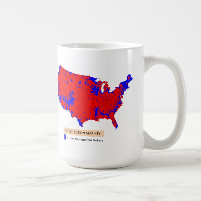 Democrats are Low Information Voters Coffee Mug (Right)