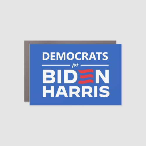 Democrats for Biden Harris Car Magnet