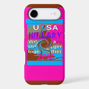 Democrats Hillary For USA President We are Stronge iPhone 17 Air Case