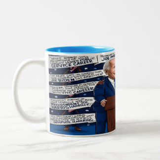 Democrats Honor Biden, Embrace Harris - 11oz Ceram Two-Tone Coffee Mug