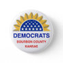 Democrats of Bourbon County, Kansas button
