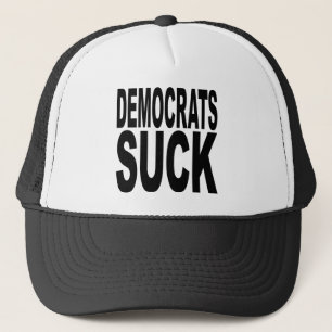 Democrats Suck Trucker Hat