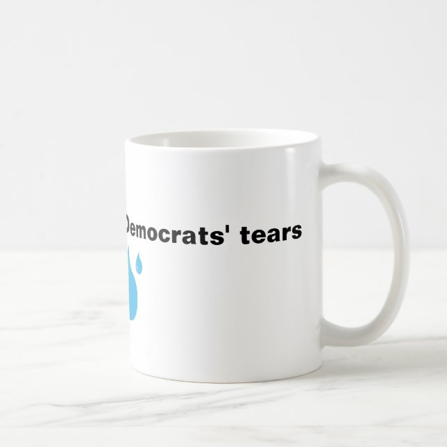 Democrats' Tears Coffee Mug (Right)