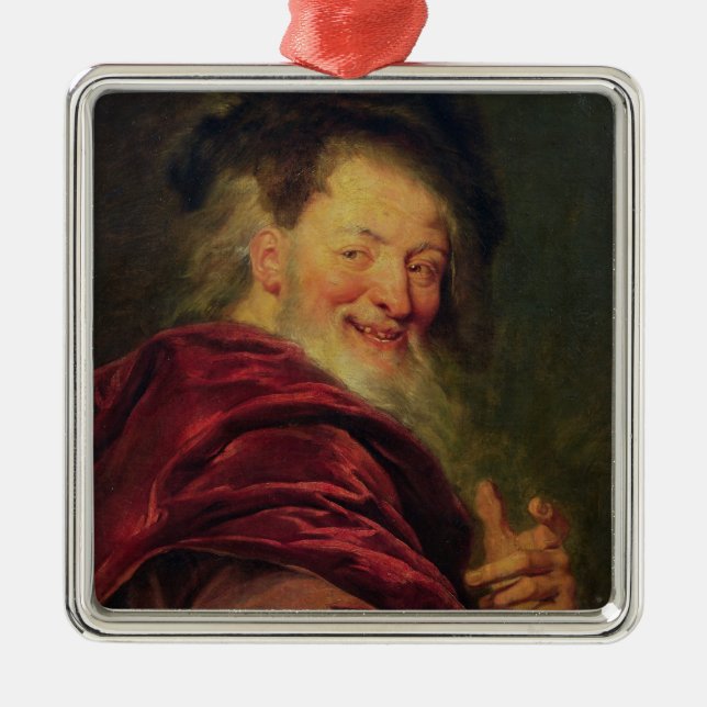 Democritus  1692 metal ornament (Front)