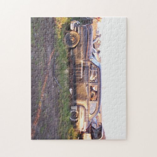 Demolition Derby Puzzle Rusted Classics