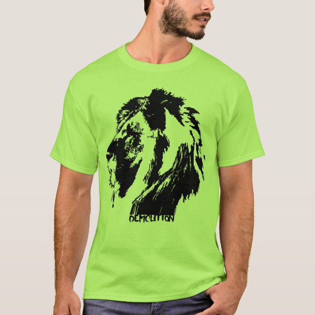 Demolition Lion T-Shirt (Front)