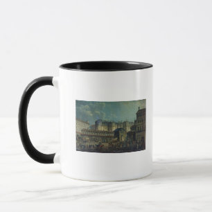 Demolition of the Bastille in 1789 Mug