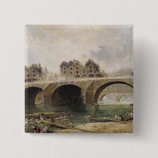 Demolition of the Houses Button (Front)