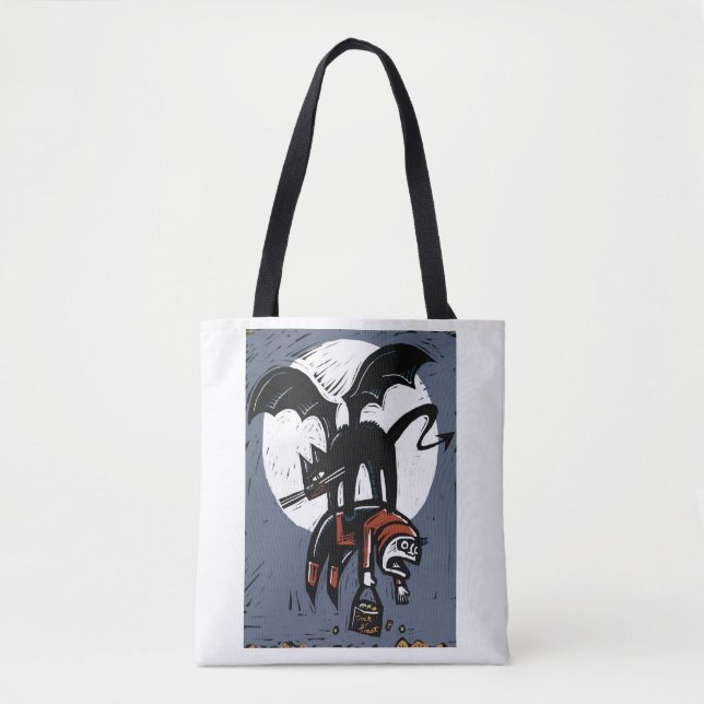 Demon-Cat ReDoux Tote (Front)