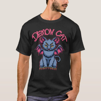 Demon Cat streetwear T-Shirt
