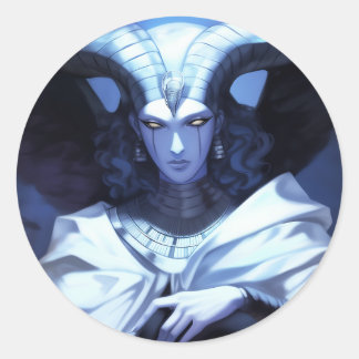 Demon Classic Round Sticker